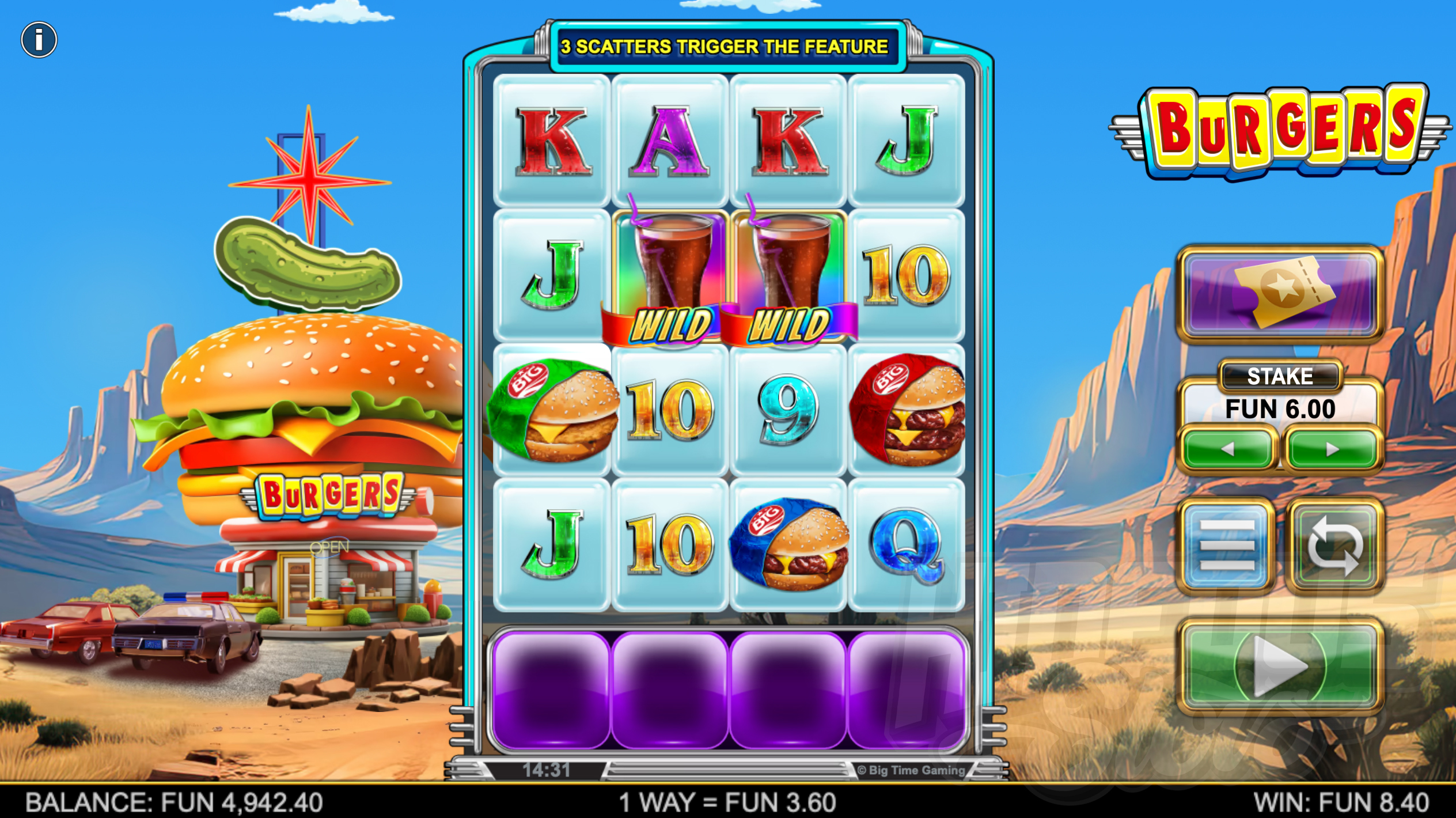 Burgers Gameplay